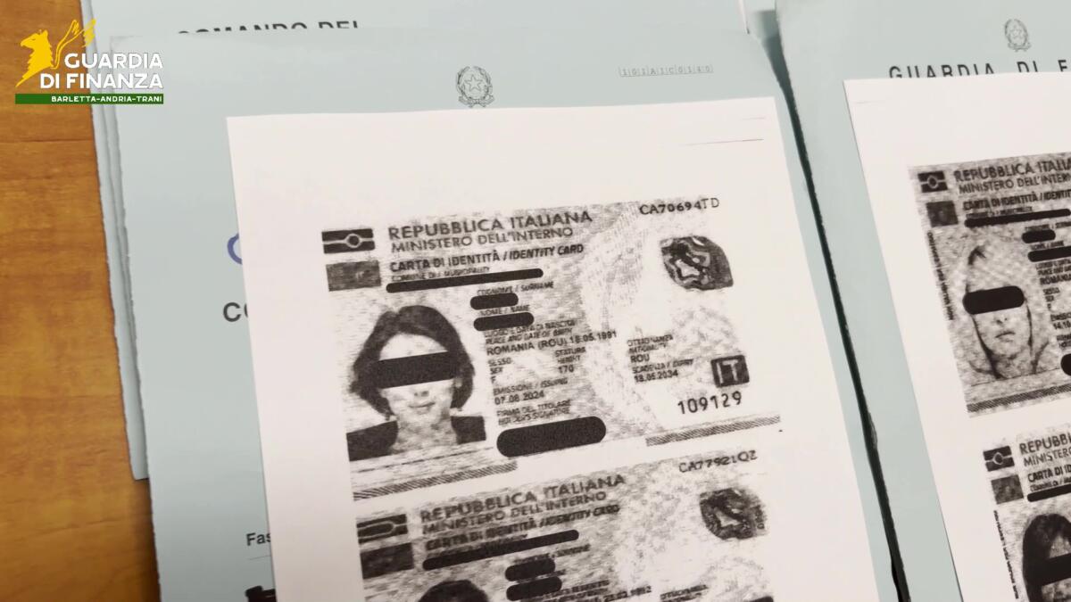 Galleria foto 'Nuove frontiere della truffa in Puglia, false identità create con l’IA per incassare l’assegno unico: sequestro da 1,4 mln – VIDEO' - foto 1