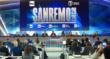Sanremo, Conti e Pausini emozionati: omaggio a Baudo e irruzione scherzosa di Fiorello