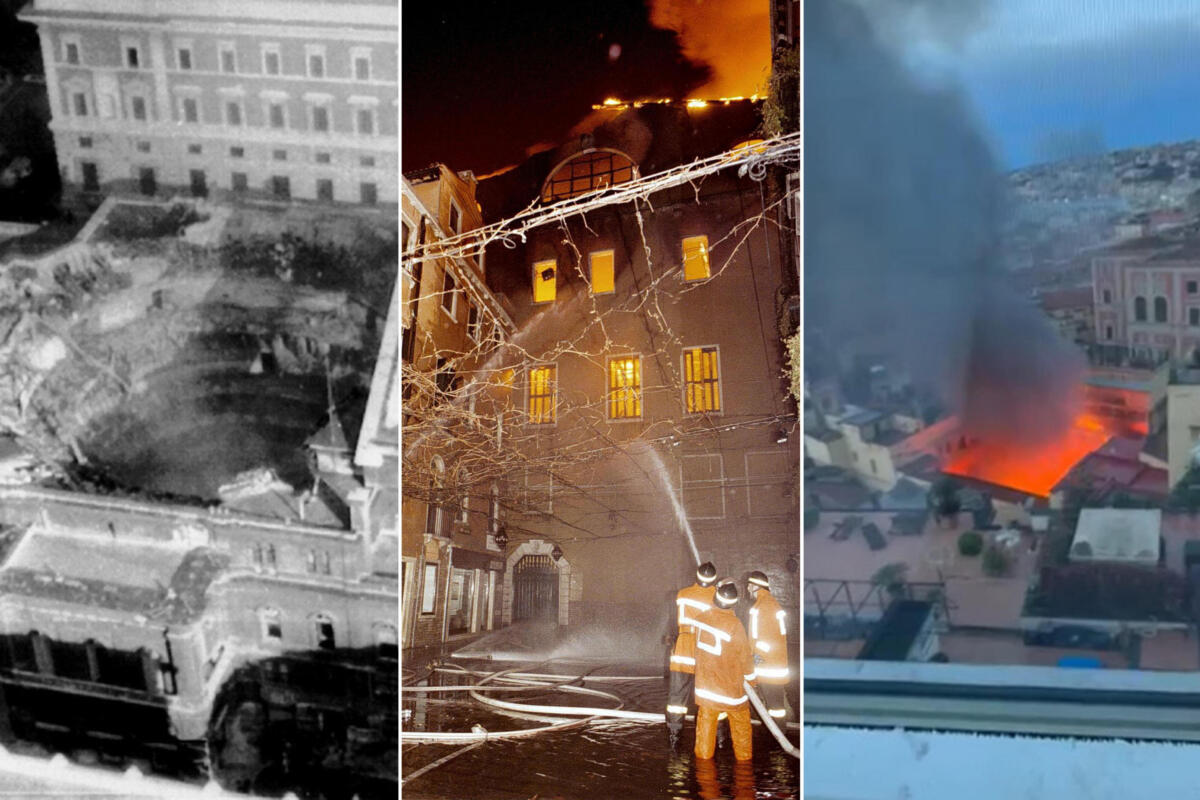 Incendio al Sannazaro di Napoli, le ferite dei roghi ai teatri: i precedenti del Petruzzelli e de La Fenice Incendio al Sannazaro di Napoli, le ferite dei roghi ai teatri: i precedenti del Petruzzelli e de La Fenice