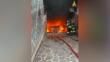 Casamassima, scoppia l’incendio in un’autorimessa: distrutti diversi mezzi, una persona intossicata