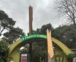 Taranto, a Parco Cimino crolla e si spezza in due un pino secolare: «Tragedia sfiorata, l’area era chiusa»