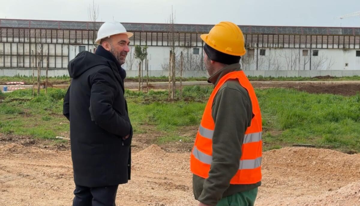 Bari, prende forma il nuovo parco della Rinascita sull’area ex Fibronit – FOTO