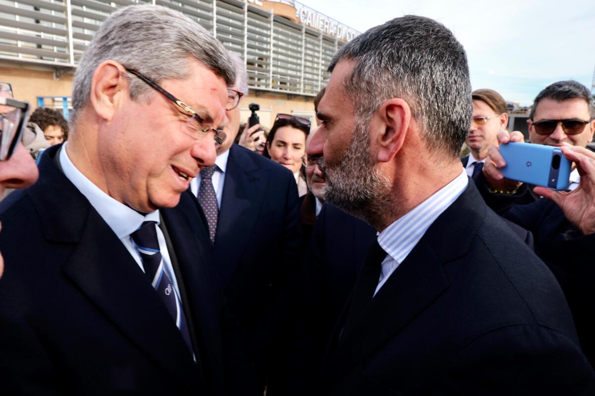Dopo Milano-Cortina focus sui Giochi del Mediterraneo, il ministro Abodi a Taranto per un sopralluogo – VIDEO Dopo Milano-Cortina focus sui Giochi del Mediterraneo, il ministro Abodi a Taranto per un sopralluogo – VIDEO