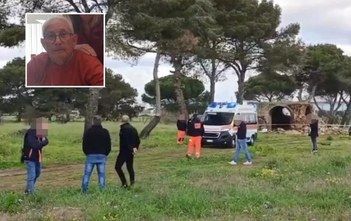 Galleria foto 'Crollo casolare a Manduria, morto Leonardo Fanuli: era ex presidente Pro Loco' - foto 1