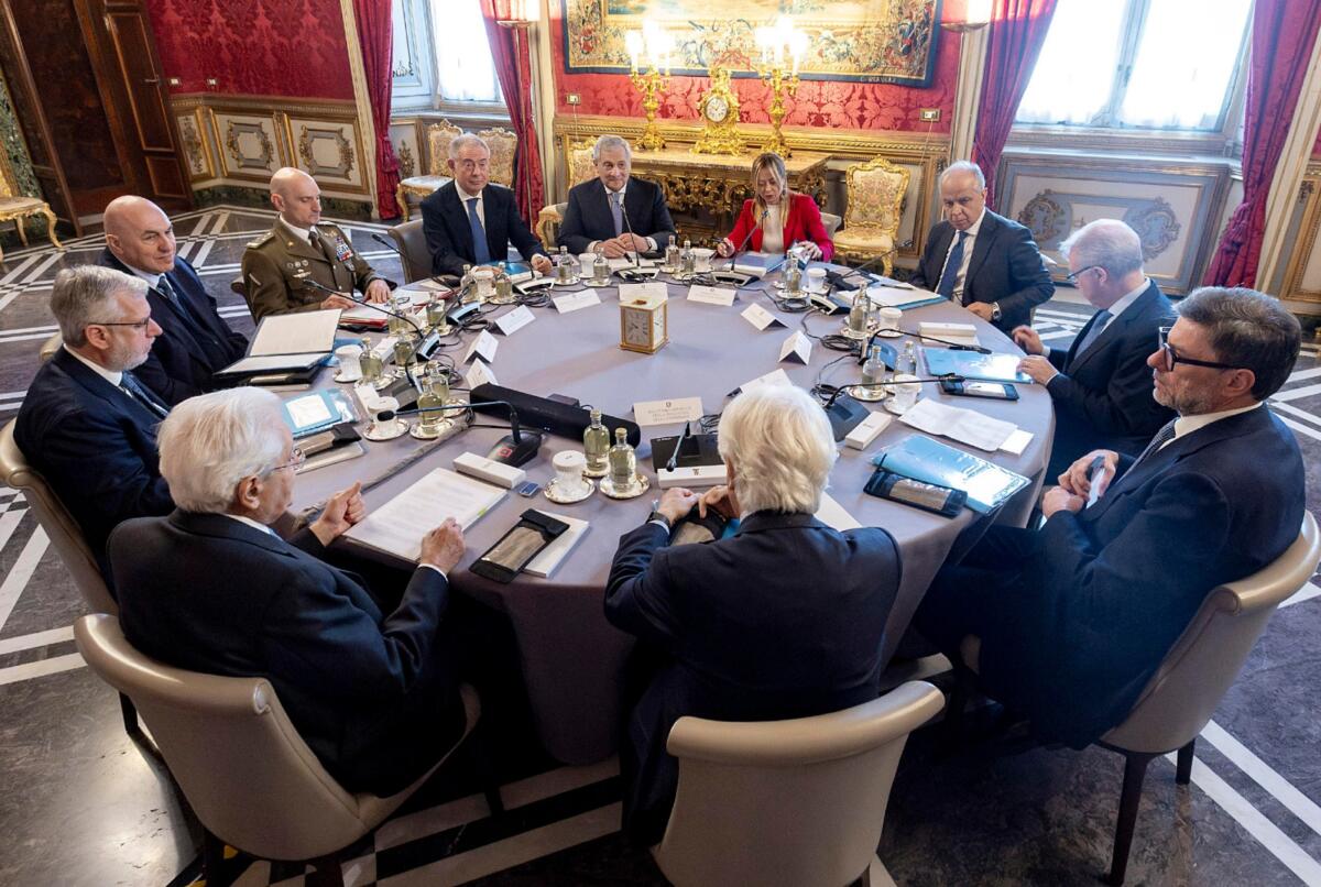 Galleria foto 'Consiglio Supremo di Difesa: «L’Italia non partecipa e non prenderà parte alla guerra»' - foto 1