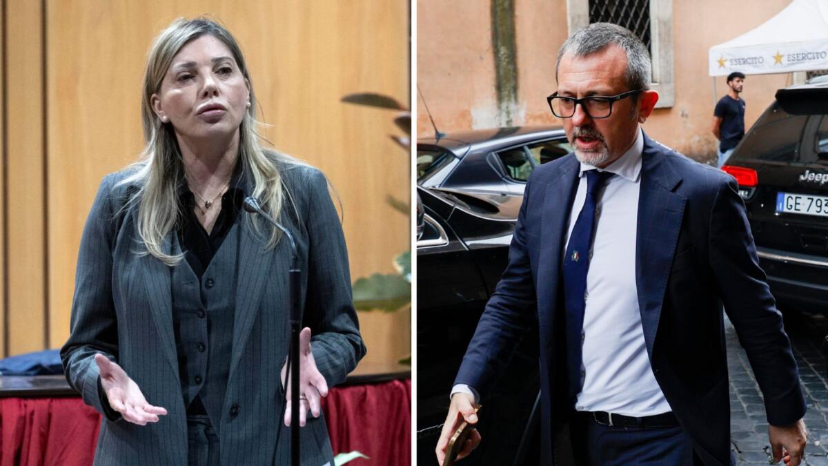 Galleria foto 'Giustizia, Bartolozzi e Delmastro da Nordio. Si dimette il sottosegretario: «Ma non ho fatto niente di scorretto»' - foto 1