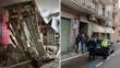 Solaio crollato in un appartamento di un palazzo di sei piani a Foggia, evacuato l’edificio