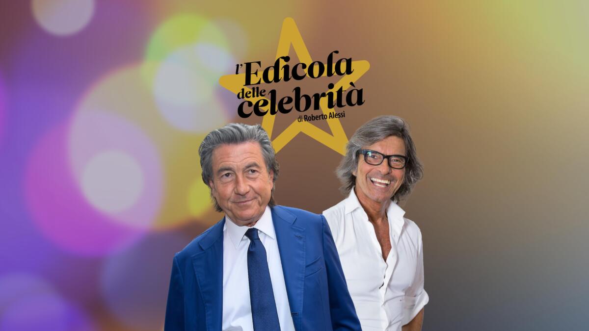 Galleria foto 'L’Edicola delle celebrità, De Rensis e un passato da fotomodello' - foto 1