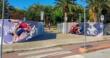 Arte urbana e sport a Bari, al Giardino Morvillo inaugurato un nuovo murale: «Celebra la lotta greco-romana» – FOTO
