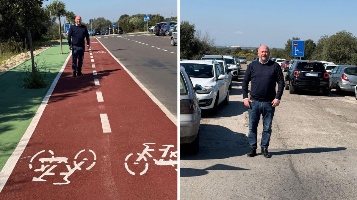 Galleria foto 'Taranto, pista ciclabile toglie parcheggi all’ospedale. Perrini: «Pazienti costretti a lunghi tratti a piedi»' - foto 1