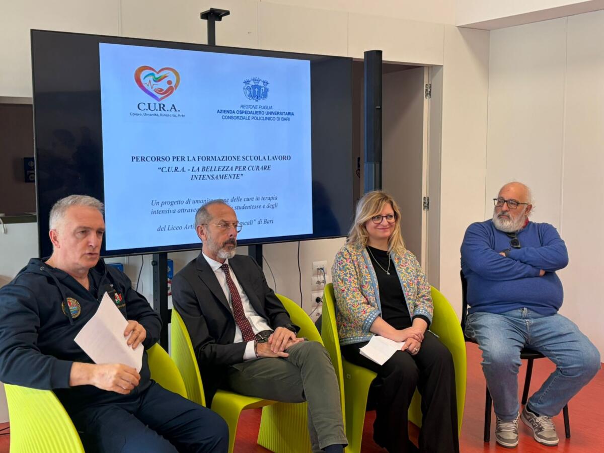 La bellezza come terapia: al Policlinico di Bari l’arte degli studenti entra nel reparto di Rianimazione La bellezza come terapia: al Policlinico di Bari l’arte degli studenti entra nel reparto di Rianimazione
