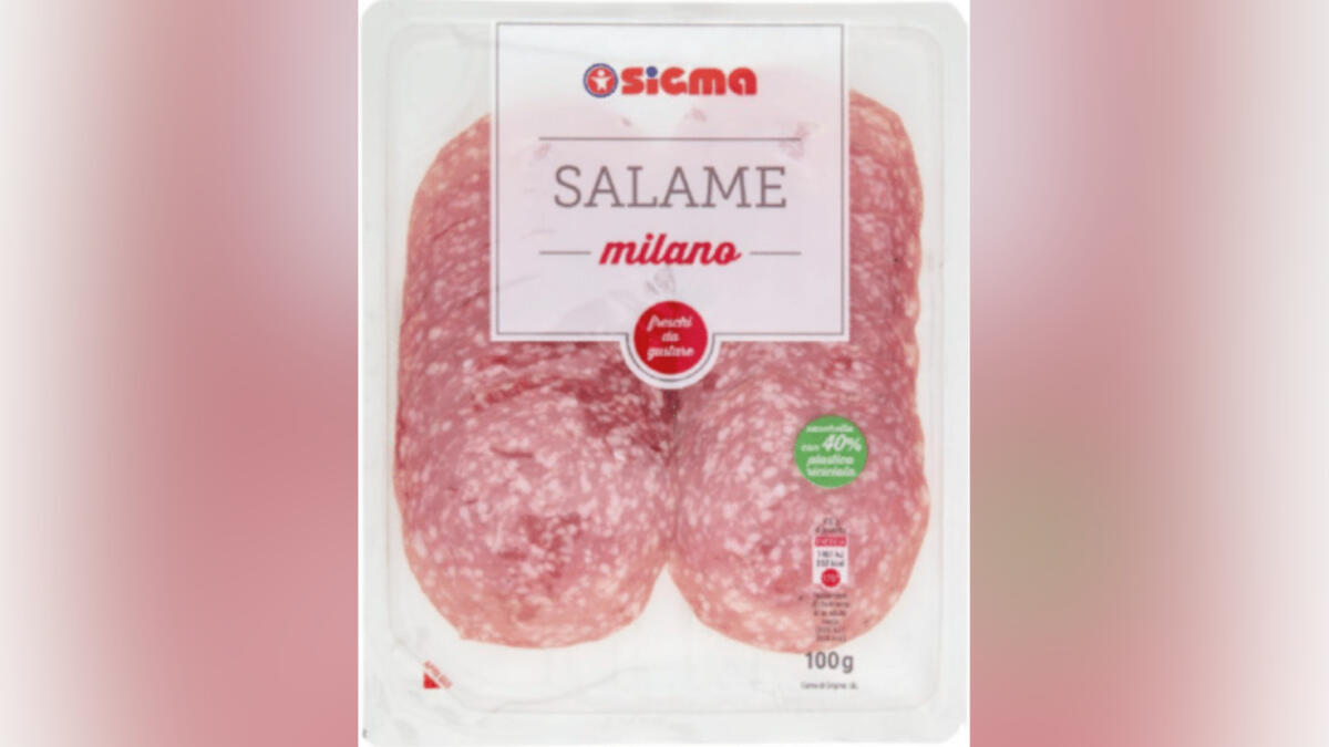 Galleria foto 'Rischio salmonella, richiamato dal mercato un lotto di Salame Milano a marchio Sigma' - foto 1