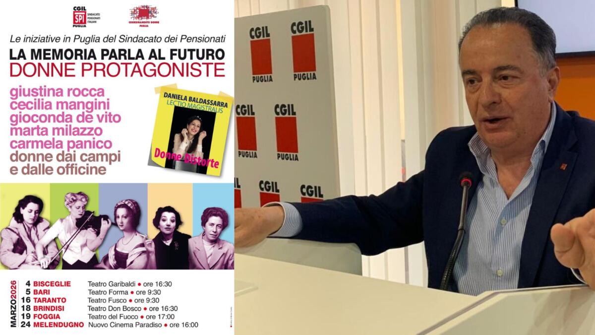 Galleria foto 'Lo Spi Cgil Puglia celebra sei donne simbolo di lotta per la libertà, l’emancipazione e i diritti' - foto 1