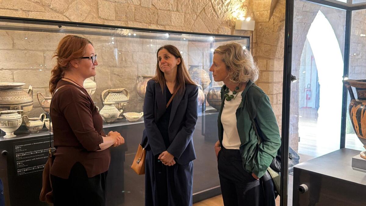Galleria foto 'Nuovi spazi, caffetteria e l’installazione di Tresoldi: così rinasce il Museo di Santa Scolastica a Bari – FOTO' - foto 2