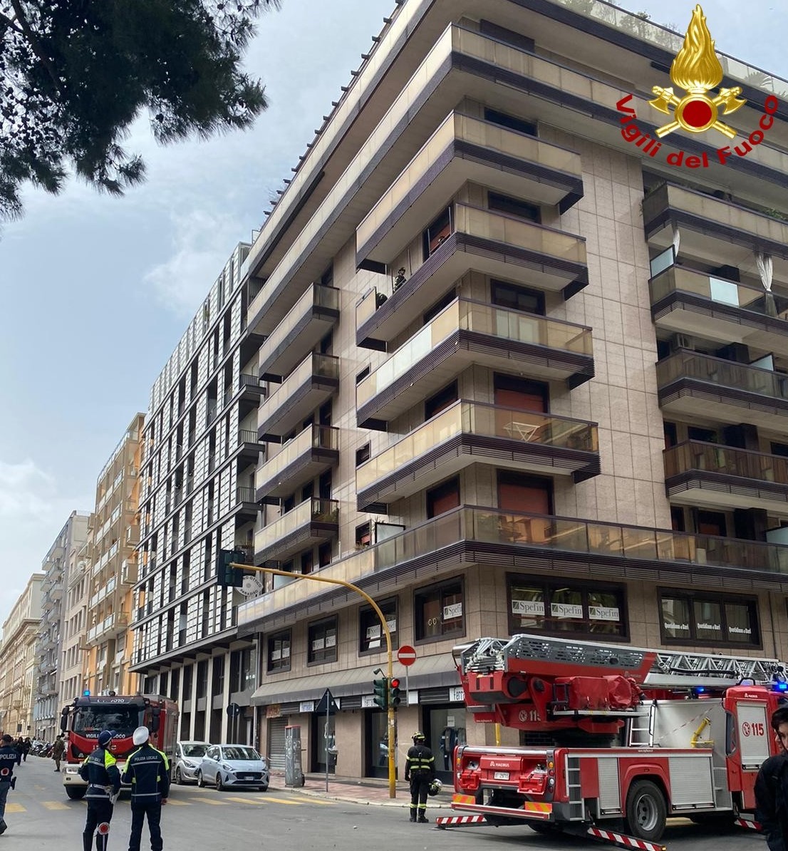 Galleria foto 'Vento forte nel Barese: alberi caduti, tetti divelti e balconi pericolanti. Evacuati Politecnico e Veterinaria – FOTO' - foto 5