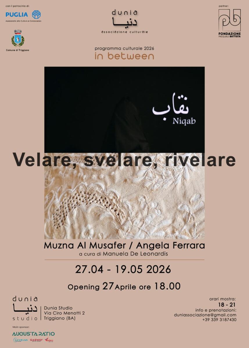 Galleria foto 'Velare, svelare, rivelare: in mostra le opere di Ferrara e Al Musafer tra ricami in ceramica e arti visive' - foto 1