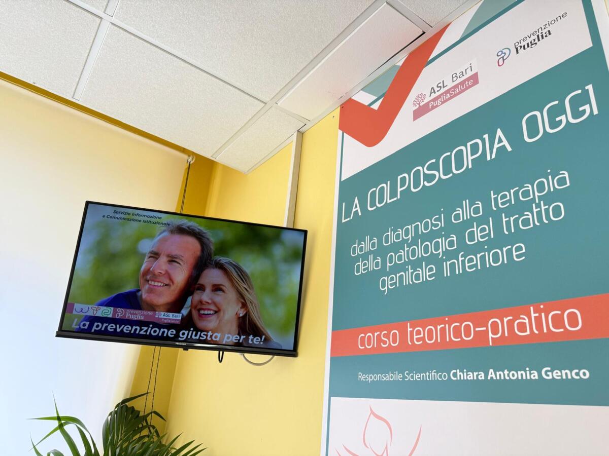 Screening cervice uterina, Asl Bari coinvolge oltre 300mila donne: record di colposcopie al Pta di Conversano – FOTO Screening cervice uterina, Asl Bari coinvolge oltre 300mila donne: record di colposcopie al Pta di Conversano – FOTO