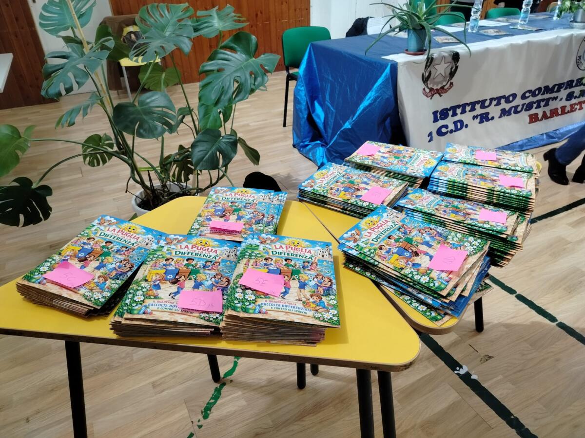 “La Puglia che fa la differenza”: Ciliento e Stornaiolo portano l’educazione ambientale nelle scuole – FOTO