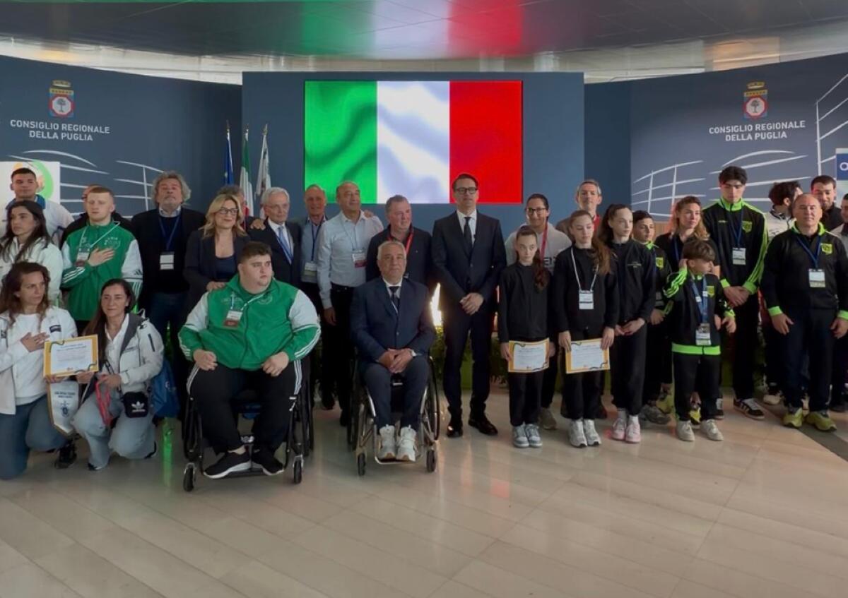 La Puglia incorona i suoi campioni: al via il tour delle Eccellenze Sportive 2025 – FOTO La Puglia incorona i suoi campioni: al via il tour delle Eccellenze Sportive 2025 – FOTO