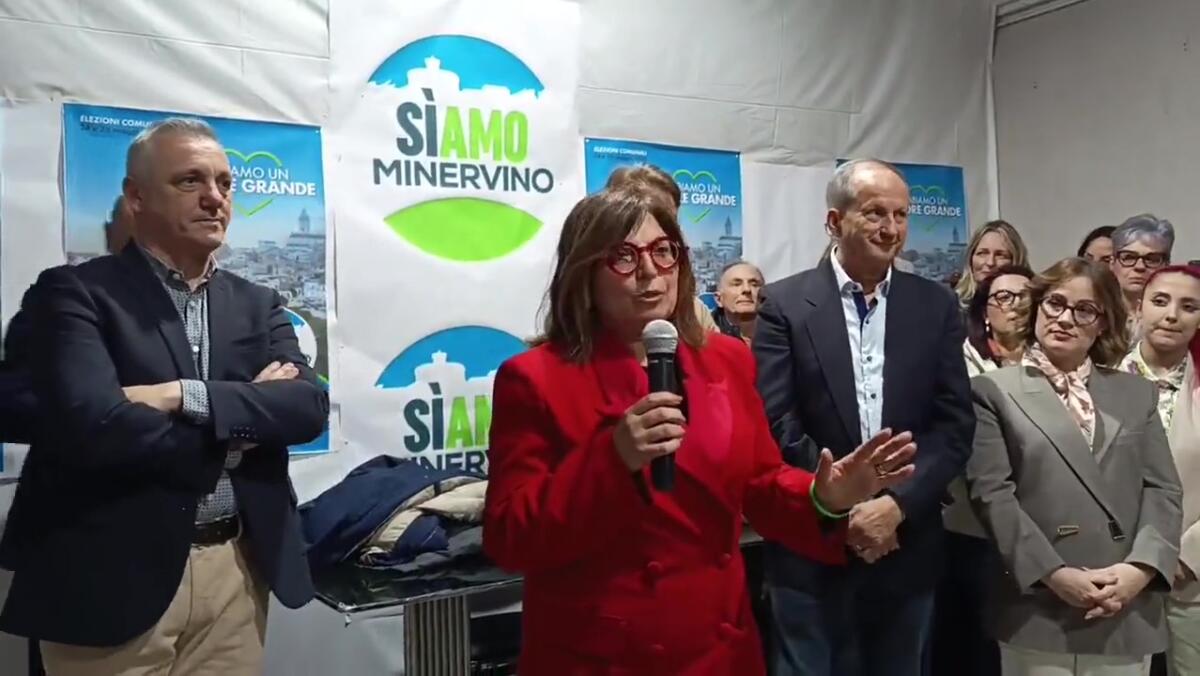 Minervino Murge, la candidata sindaco Lalla Mancini: «Proseguiamo sul percorso intrapreso» – VIDEO Minervino Murge, la candidata sindaco Lalla Mancini: «Proseguiamo sul percorso intrapreso» – VIDEO