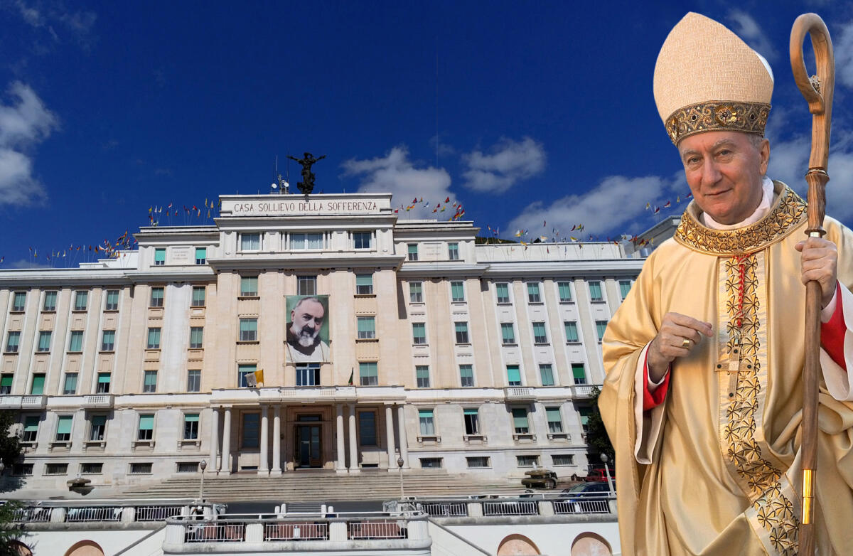 Galleria foto 'Casa sollievo della Sofferenza, l’ospedale voluto da San Pio compie 70 anni: Parolin a San Giovanni Rotondo' - foto 1