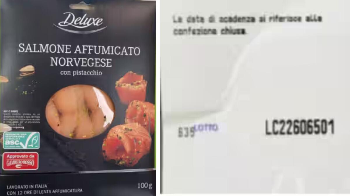 Galleria foto 'Rischio di contaminazione da Listeria, ritirato dal mercato un lotto di salmone “Deluxe” venduto da Lidl' - foto 1