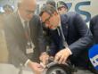 Monopattini, Salvini a Foggia per la stampa della prima targa: «Necessaria per sicurezza con casco e assicurazione»
