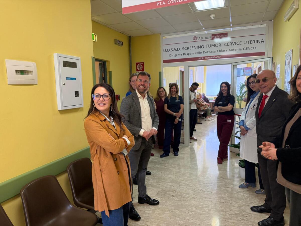 Screening cervice uterina, Asl Bari coinvolge oltre 300mila donne: record di colposcopie al Pta di Conversano – FOTO Screening cervice uterina, Asl Bari coinvolge oltre 300mila donne: record di colposcopie al Pta di Conversano – FOTO