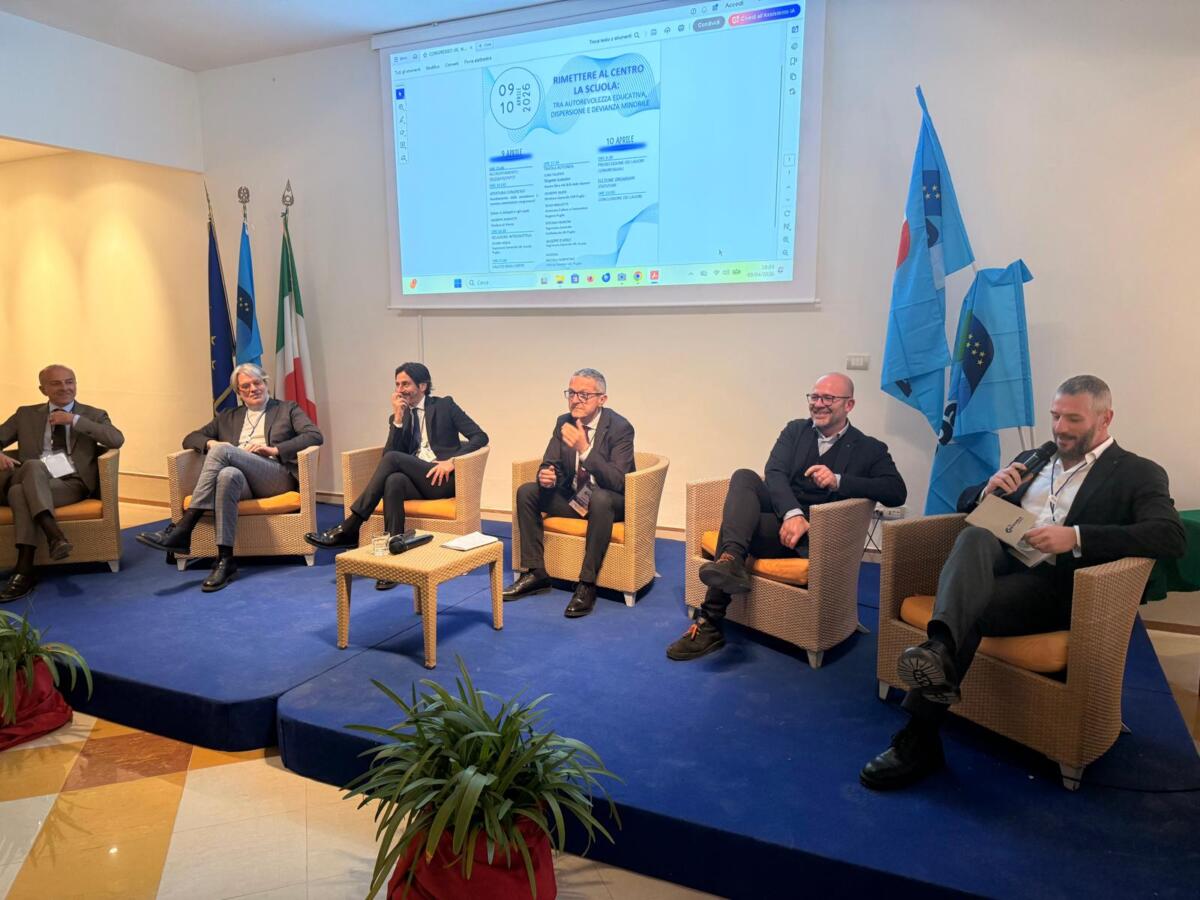 Uil Scuola Puglia, Verga confermato segretario: «Istruzione al centro contro dispersione e devianze»