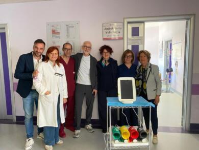 Molfetta, ex paziente dona un macchinario salvavita all’ospedale “Don Tonino Bello” – FOTO