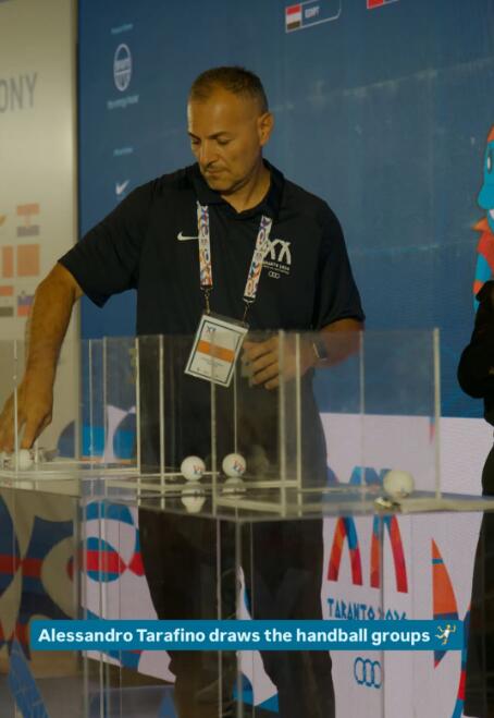 Giochi del Mediterraneo Taranto 2026: al via il sorteggio ufficiale dei gironi – FOTO