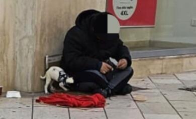 Brindisi, utilizza un cagnolino per chiedere l’elemosina: denunciato un 44enne