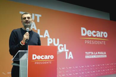 Puglia, Decaro si conferma tra i governatori che piacciono di più: secondo solo a Stefani