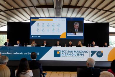 Bcc San Marzano, bilancio record nel 70esimo anno di attività: utile netto di 9,5 milioni