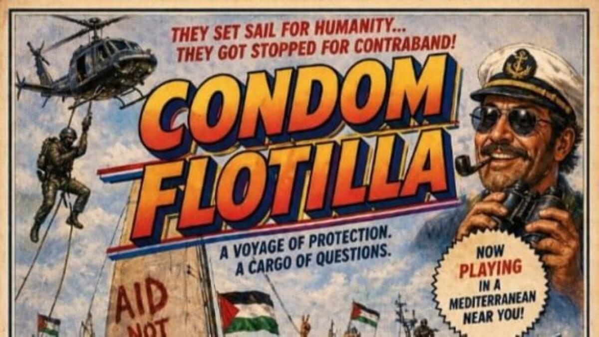 Galleria foto 'La “flotilla dei preservativi”, la propaganda di Israele per riscrivere la narrativa' - foto 1