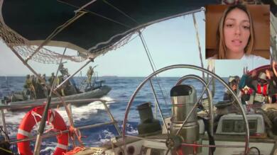 Spari contro la Flotilla, ragazza barese tra i volontari fermati dalle forze israeliane – VIDEO