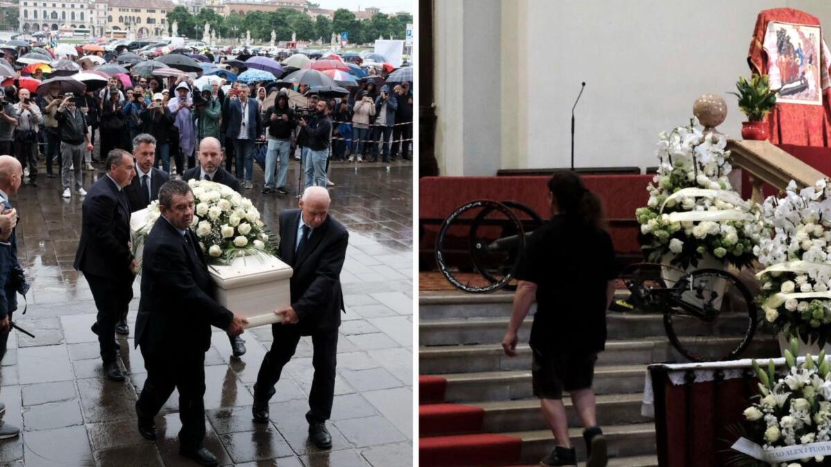 L’ultimo saluto ad Alex Zanardi, in duemila nella basilica di Santa Giustina: la sua handbike sull’altare – VIDEO L’ultimo saluto ad Alex Zanardi, in duemila nella basilica di Santa Giustina: la sua handbike sull’altare – VIDEO