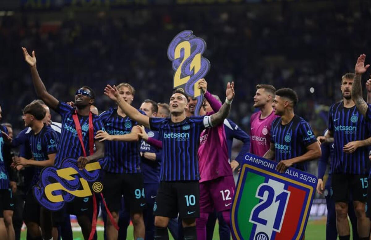 Galleria foto 'L’Inter è Campione d’Italia per la 21esima volta nella sua storia' - foto 1