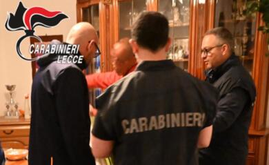 Lecce, nella maxi operazione “Core” arrestato anche un latitante: era stato condannato per mafia