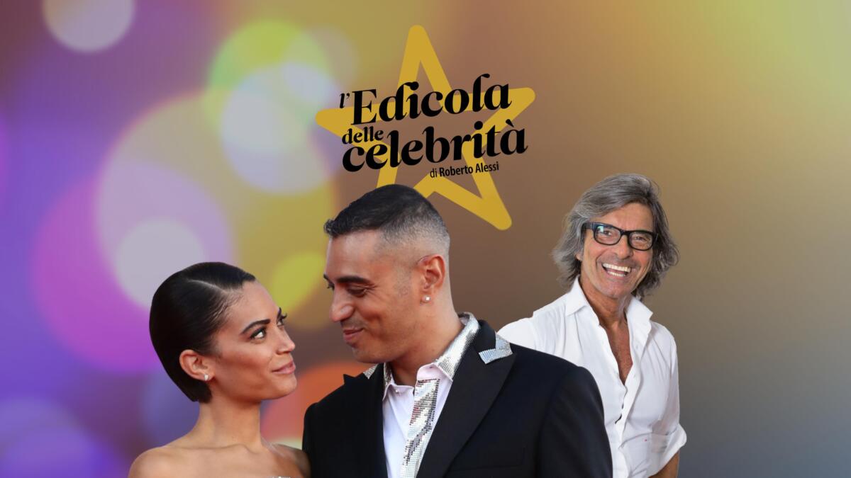 Galleria foto 'L’Edicola delle celebrità, Marracash ed Elodie ripartono da una bella amicizia' - foto 1