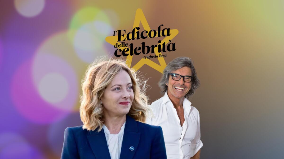Galleria foto 'L’Edicola delle celebrità, lo stile di Giorgia Meloni' - foto 1