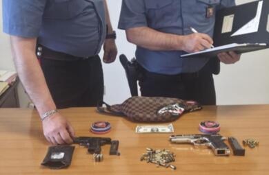 Trepuzzi, nel Suv aveva una pistola carica e e 44 proiettili: arrestato un 42enne