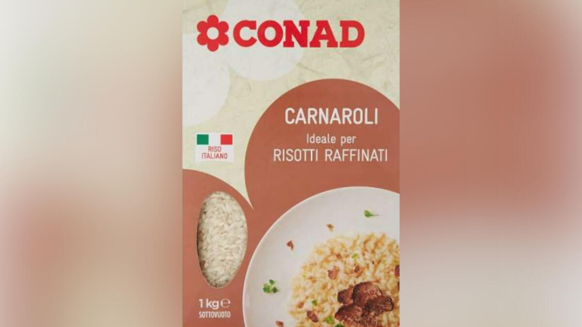 Galleria foto 'Presenza di cadmio oltre i limiti, Conad ritira dal mercato due lotti di riso Carnaroli. Ecco quali' - foto 1