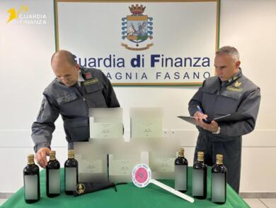 Fasano, sequestrati venti quintali di olio extravergine di oliva: nessuna indicazione sulla tracciabilità