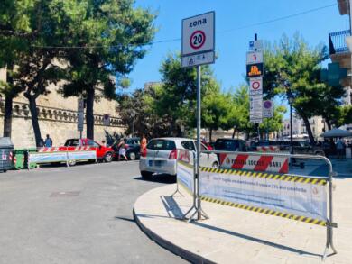 Bari Vecchia, dal 1° luglio si accende il varco del Castello Svevo e Piazzale Mincuzzi diventa per soli residenti