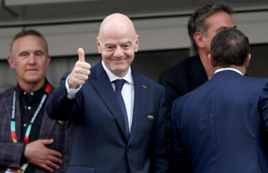 L’altro mondiale di Infantino, uomo ovunque grazie all’aereo del Qatar