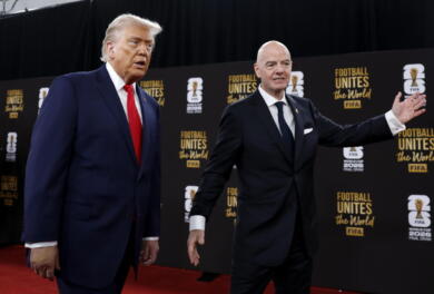 Mondiali: Infantino, ‘Trump alla finale, consegneremo insieme il trofeo’