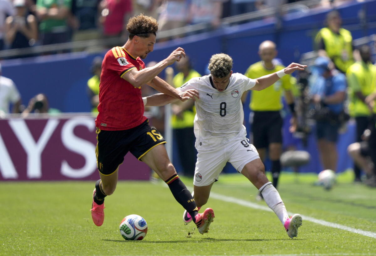 Mondiali: Belgio-Egitto 1-1 Mondiali: Belgio-Egitto 1-1