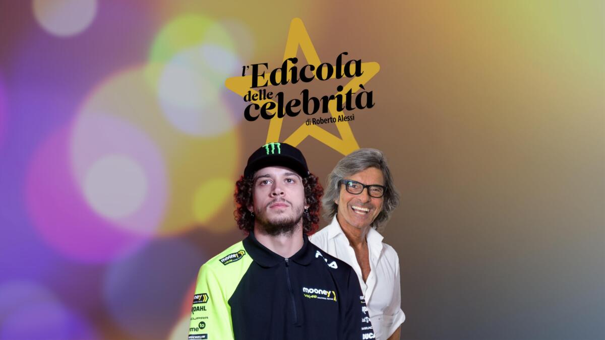 L’Edicola delle celebrità, il segreto di Bezzecchi? L’amore per la fidanzata Chiara L’Edicola delle celebrità, il segreto di Bezzecchi? L’amore per la fidanzata Chiara