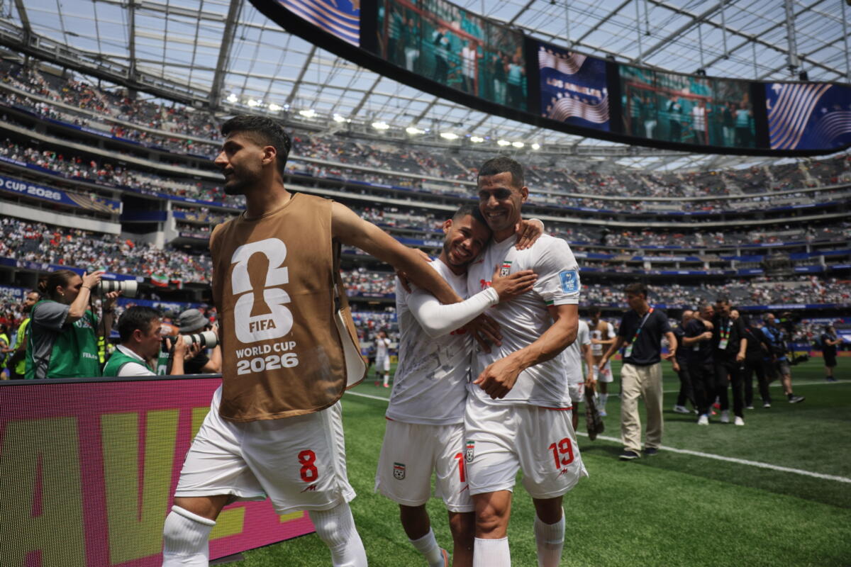 Mondiali, Iran saluta Los Angeles tra gli applausi dei tifosi Mondiali, Iran saluta Los Angeles tra gli applausi dei tifosi